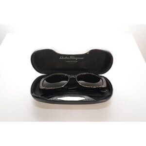 Ferragamo Sunglasses Studded Black with Case